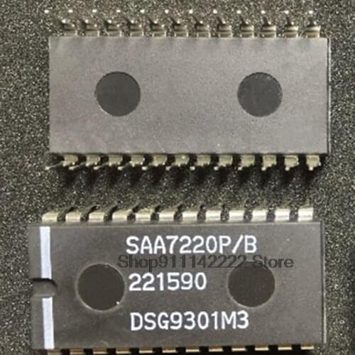 2PCS/LOT New import original SAA7220P/B SAA7220P DIP-24