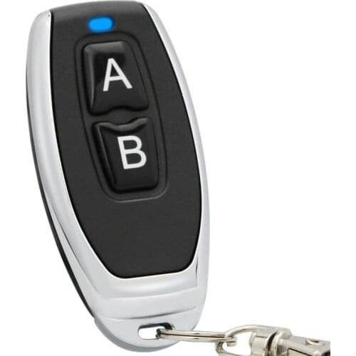 433Mhz RF Remote Control Circuit Universal Wireless Switch Rf Relay Receiver and Keyfob Transmitter for Garage