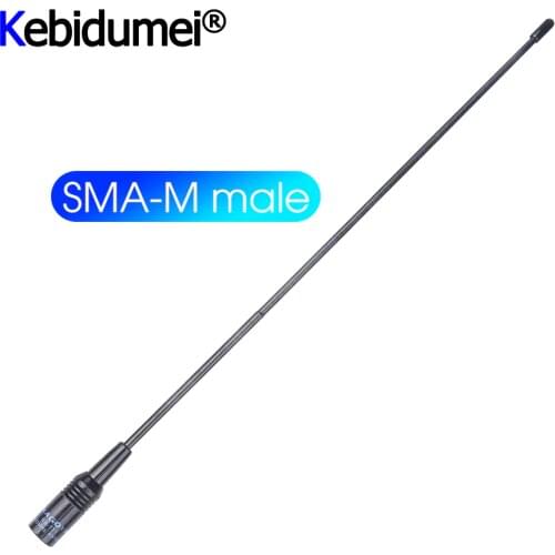 Walkie-talkie Accessories NA-771 SMA-M Antenna Soft Dual Band 144/430MHz Aerial For Baofeng UV-3R TH-UVF9 TH-UV3R KG-UV6D VX-3R
