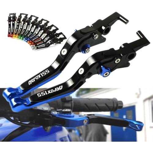 For YAMAHA NVX155 NVX 155 AEROX155 AEROX 155 2017 2018 CNC Aluminum Handle Grips Foldable Motorcycle Brake Clutch Levers