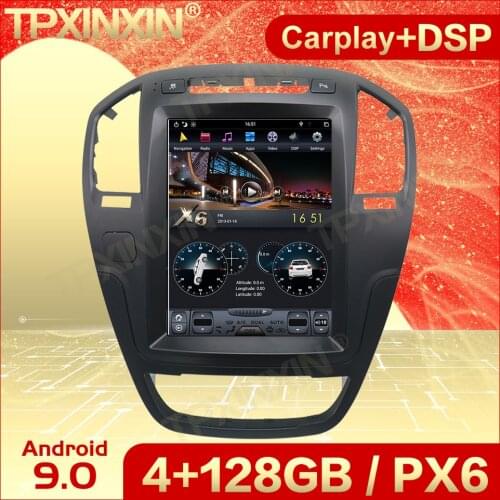 Carplay 2 Din Android 9 Tesla For Opel Insignia Vauxhall Holden CD300 CD400 2008 2009 2011 2012 2013 Navi Vedio Player Head Unit
