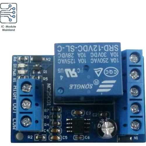 DC 12V 2 in 1 Pump Pour Water Automatic Controller Sensor Relay Module Water Level Controller Pump Switch for Motor Fish Tank