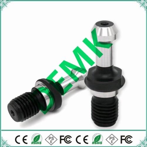 Holder Spindle BT30 BT40 x 45 degree pull head pull nail nut seal through hole knob ISO standard for BT CNC milling machine