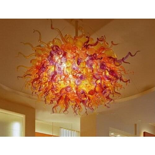 Saving Chandelier for Bars Living Room Lights LED Bulbs Round Glass Balls Chandeliers