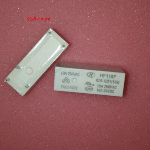 Hf118f-005-1zs1 HF118F006-1ZS1 hf118f-012-1zs1 hf118f-024-1zs1 relay 5-pin group conversion 10A