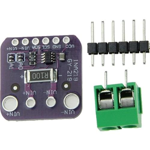 INA219 GY-219 Current Power Supply Sensor Breakout Board Module Sensor Module I2C interface High Side DC Current DIY
