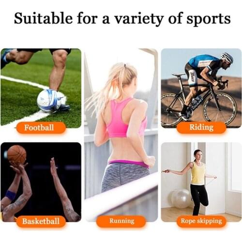 Newest Arrival1 Pair Ankle Support Universal Breathable Knitted Printed Foot Sleeve Heel Cover Protective Wrap Outdoor Sportswea