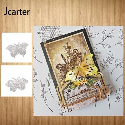 2021 New Arrival Butterfly Frame Metal Cutting Dies Craft for Scrapbooking Handmade Diy Knife Mould Blade Punch Stencils Model