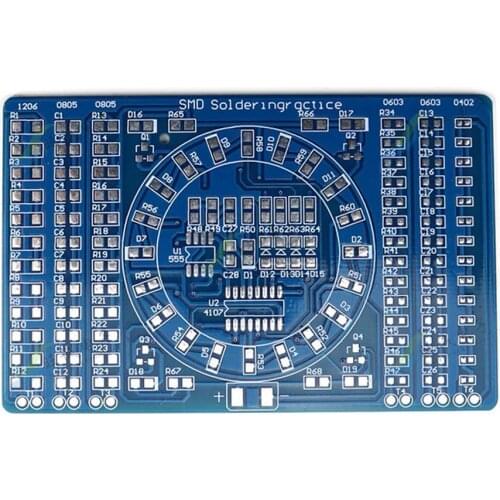 Soldering Practice SMD Circuit Board LED Electronics Basic Project DIY PCB Tools For Soldering Components Kit Kit SMT G5R4