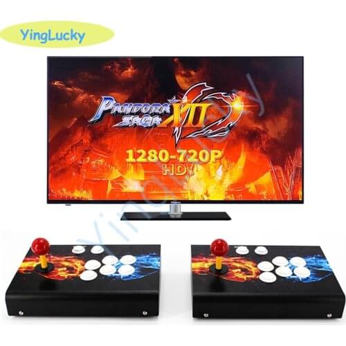 Pandora Box 12 Plus 3188 in 1 Save Function Multiplayer Joysticks Retro Arcade 3D Game Console Cabinet Support 4 Players