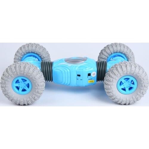 RC Car Four-Wheel Drive Climbing Off-Road Vehicle Stunt Car One-Button Deformation 2.4G Children Remote Contro