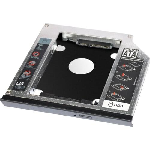 SATA 3.0 Second HDD Caddy 12.7mm for 2.5" SSD HDD Case for IBM ThinkPad L410 L412 L420 L421 L430 ODD Optical Bay