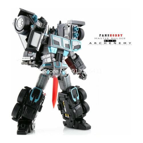 Transformation Toy FansHobby MB-01 Archenemy Scourge Black OP commander action figure