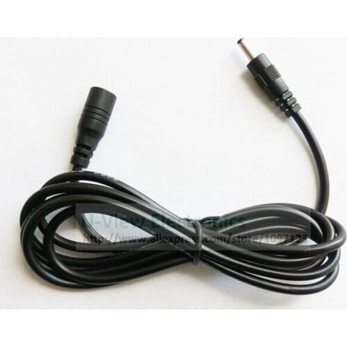DC Power 3.5x1.35mm Male to 3.5x1.35mm Female Extension Connector Adapter Cable About 1.5M/Free DHL/Fedex/UPS Shipping/100PCS