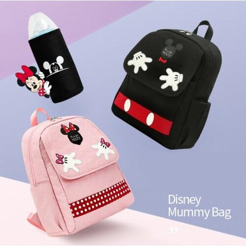 Diaper Bag Disney Mummy Bag For Stroller Maternity Nappy Bag Waterproof Baby Land Backpack For Moms Backpack Large Organizer New