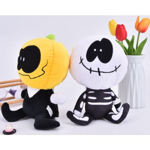 1Pc Friday Night Funkin Plush Toy Cute Spooky Month Skid Pump Stuffed Dolls Children Gift 2Styles