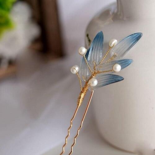 1pcs Hairpin Ancient Costume Hair Accessories for Hanfu Headdress Hair Stick Daily Decor Prop Women Girl Gift Hot
