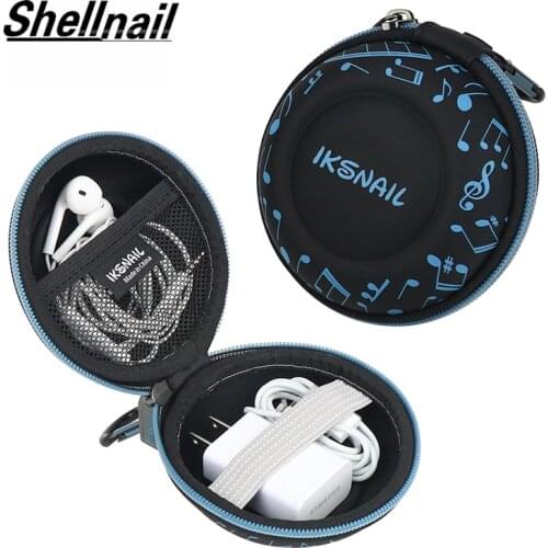 Shellnail Earphone Storage Carrying Bag Box Case For Airpods Earphone Headphone Accessories Earbuds Memory Card USB Cable Bag