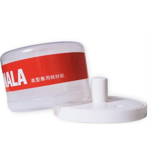 Barber Paper Roll Holder Disposable Neck Strip Paper Tissue Collar Tape Dispenser Roll Holder Sucker Storage Barber Accessories