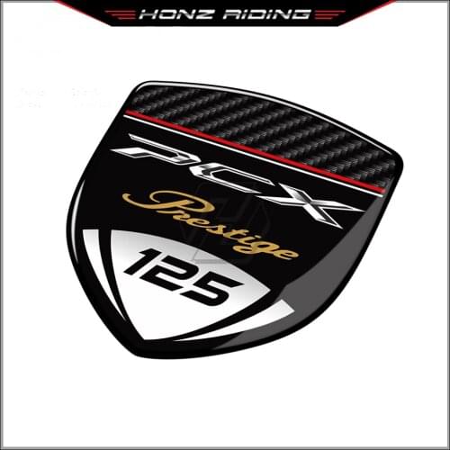 For Honda PCX125 PCX150 Sticker 3D Resin Motorcycle Tank Pad