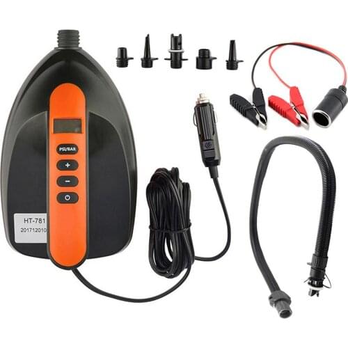 16PSI Electric Air Pump Paddle Board Air Pump Inflatable Pump For Boat Kayak Sup Paddle Boat Airbed Mattress Car Bike Tire Tools