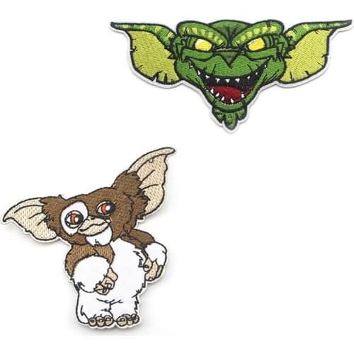 Animals punk applique patches diy iron on para shoe jeans shirt cloth jersey accessory stickers embroideried badges E0082