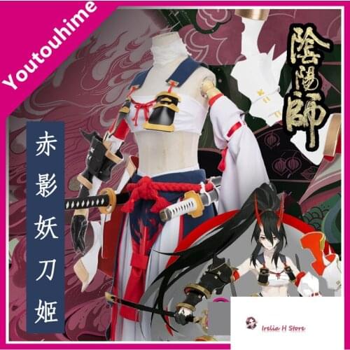 Youtouhime Onmyoji Game Cosplay SP Youtouhime cosplay costume sexy Halloween costumes gift with props wig
