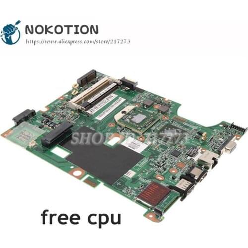 NOKOTION 498460-001 48.4J103.051 For HP CQ50 G50 CQ60 G60 Laptop Motherboard Socket S1 DDR2 free cpu