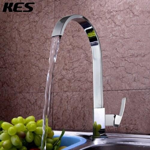Copper hot and cold kitchen faucet panning basin wash basin tap single hole 360 degree universal rotation wx6051102