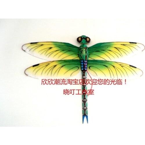 Cartoon dragonfly single line kite traditional chinese kites Swallow kite weifang 3d kite pipa windsock outdoor games flying