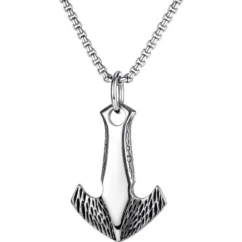 FATE LOVE Trendy Stainless Steel Male Men Pendant Necklace Chain 55/60cm Fashion Jewelry New Arrivla 2020
