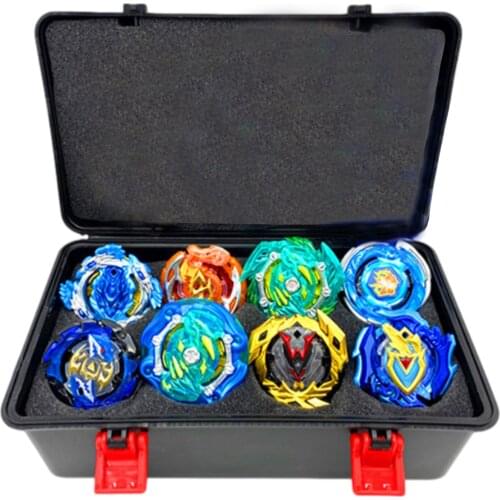 Spinning Top Toolbox Set Burst Arean Bayblades Bables Set Portable Bey Blade Burst Gyro Boys Kids Toy Children Christmas Gifts