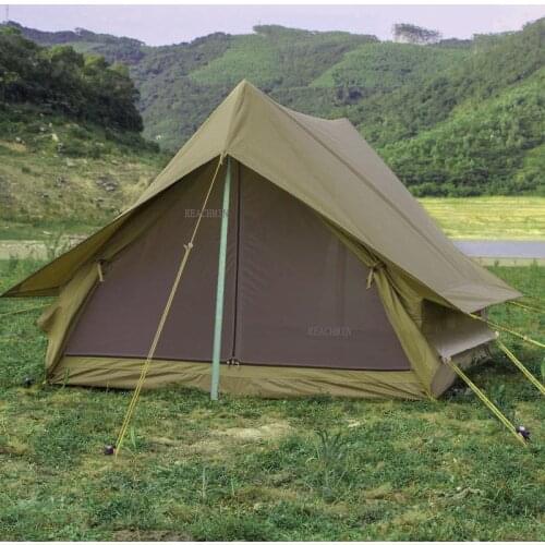 REWTR Ultralight Camping Tent Double Persons 210D Oxford skin Tent Cycling Hiking Portable Double Layer Rainproof Windproof