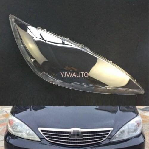 Car Headlight Lens For Toyota Camry 2005 2006 Headlamp Cover Car Replacement Front Auto Shell Cover