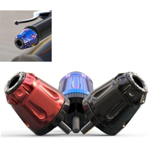 Universal Motorcycle Handlebar Counterweight Plug Slider Grips End Metal Modified Accessories for Suzuki Honda Yamaha Benelli