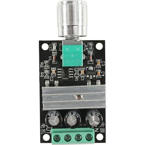 PWM DC 6-28V 3A Motor Speed Controller Regulator Adjustable Variable Speed Control Switch Fan DC Motor Governor Tools