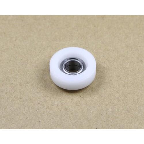 TAJIMA Embroidery Machine Frame Drive Roller With 24MM DIA, 8MM Hold, 2 Pcs Bearing