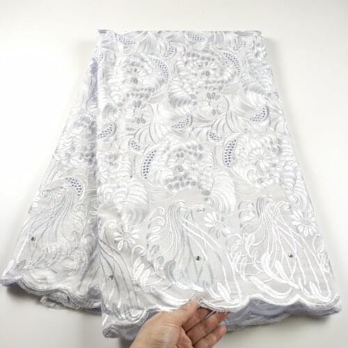 Swiss Lace Fabric 2020 Latest Swiss Voile Lace In Switzerland Dubai Fabric African 100%Cotton Fabric French Lace Fabric 5yards