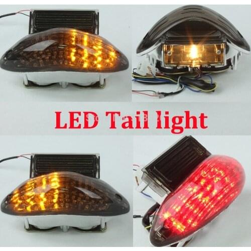 Motorcycle Smoke Tail Light Brake Turn Signal Light For Suzuki Gsxr 1300 Hayabusa 1997-2007 Katana 600/750 2003-2006