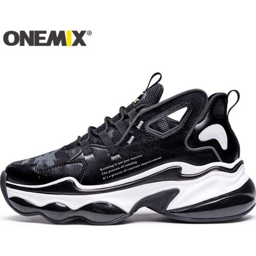 ONEMIX Running Shoes for Men Hight Increase 7 cm Air Cushion Fashion Original Wing Reflective Sport Shoes Walking Sneakers Women