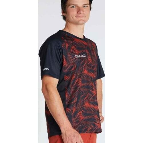 MTB Downhill team jersey enduro moto Jersey Off road Mens short sleeve cycling jersey MX Cycling Jersey hombre bmx shirt