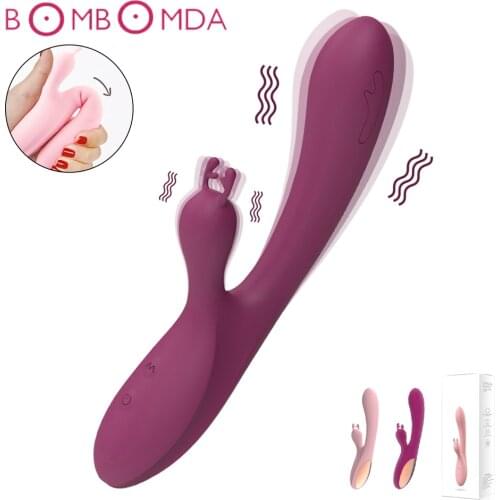 Rabbit Vibrator for Woman 10 Speed G Spot Vagina Clitoris Stimulator Masturbator Dildo Vibrators Adult Sex Toys for Woman Couple