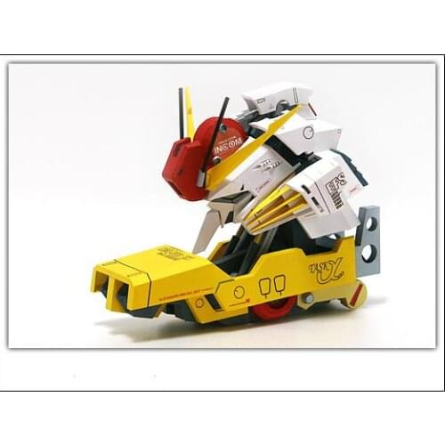 Gundam Chest Image EX-S Head 3D Paper Model DIY