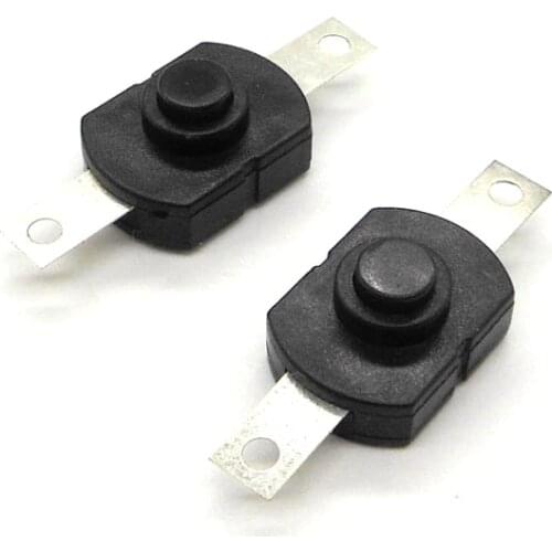 JOYING LIANG Flashlight Spare Parts 23A-9.5 SMD Power Switch Self-locking Switch 17X12MM 2PCS