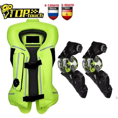 Women Men Motorcycle Jacket Motorcycle Air Bag Vest Motocross Moto Air-bag Racing Riding Full Body Airbag CE Protector S-3XL