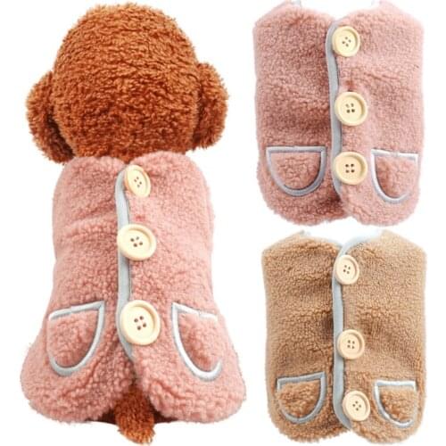 Winter Dog Clothes Fleece Coats Puppy Pet Clothing for Dogs Costume Ropa Perro Dog Jacket Chihuahua Clothes for Small Dog