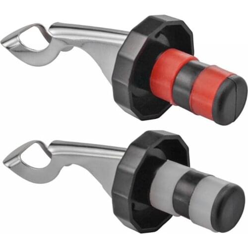 1PC Press Wine Stopper Vacuum Sealed Plug Wine Bottle Stopper Wine Saver Caps Barware Kitchen Tools Wine Bottle Stopper