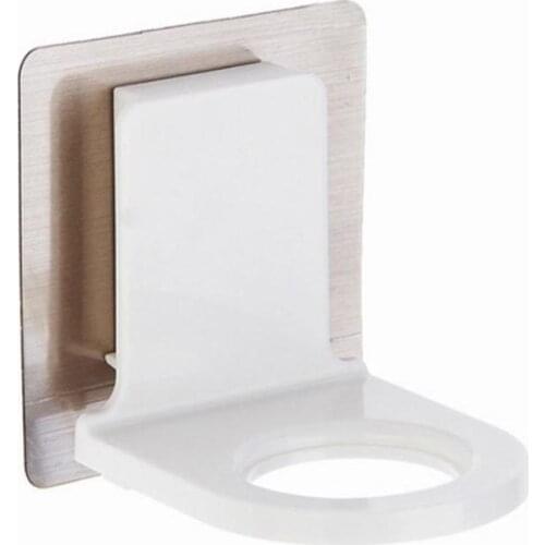 1PC Plastic Strong Self Adhesive Bathroom Shelf Soap Shower Shampoo Bottle Holder Rest Room Hand Sanitizer Rack