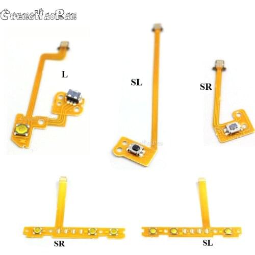 100pcs Repair SL SR ZL ZR L Button Ribbon Flex Cable for Nintendo NS Switch Joy-Con L R Button Key for JoyCon Controller parts