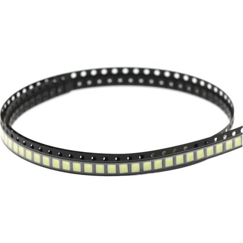 100Pieces SMD 2835 LED Chips Cold White SMD LED lamp Beads LED Light Bead 5V 1A 5W